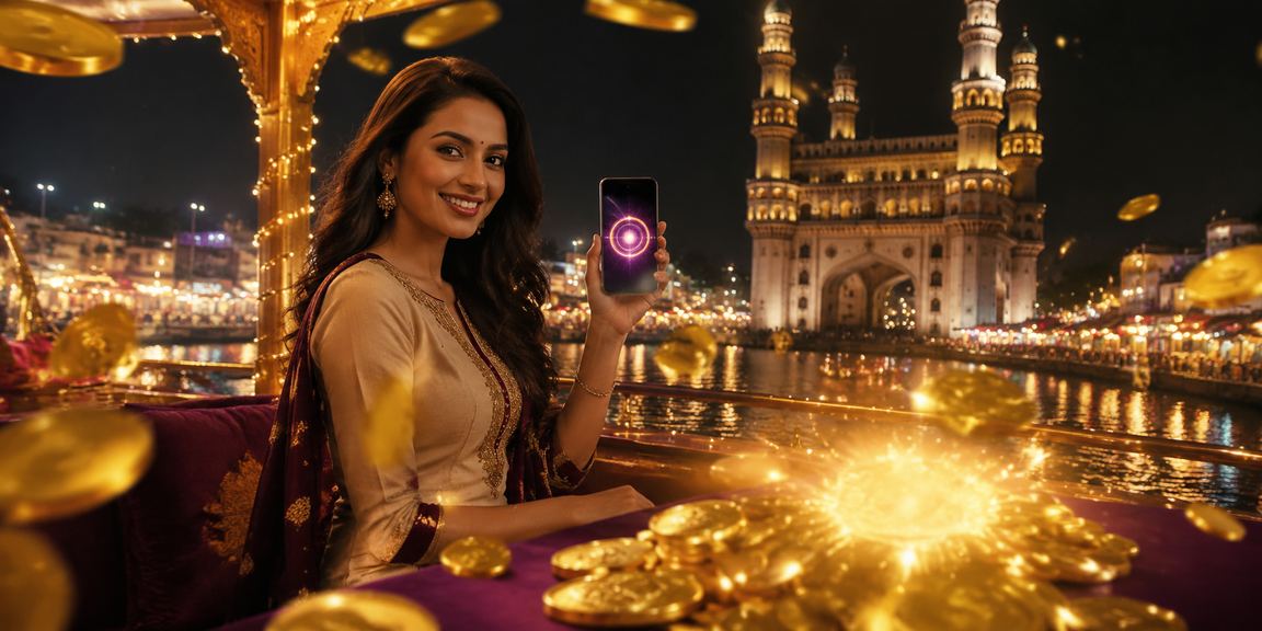 Hyderabad player making a mobile payment for live casino games on pam8403